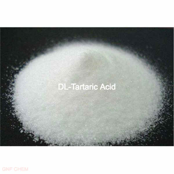 Aditivos alimentarios acidulantes ácido DL-tartárico polvo blanco CAS 133-37-9