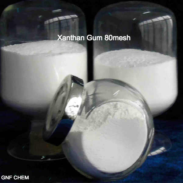 Los aditivos alimentarios califican la goma xantana 80mesh CAS 11138-66-2 de los espesantes de los estabilizadores